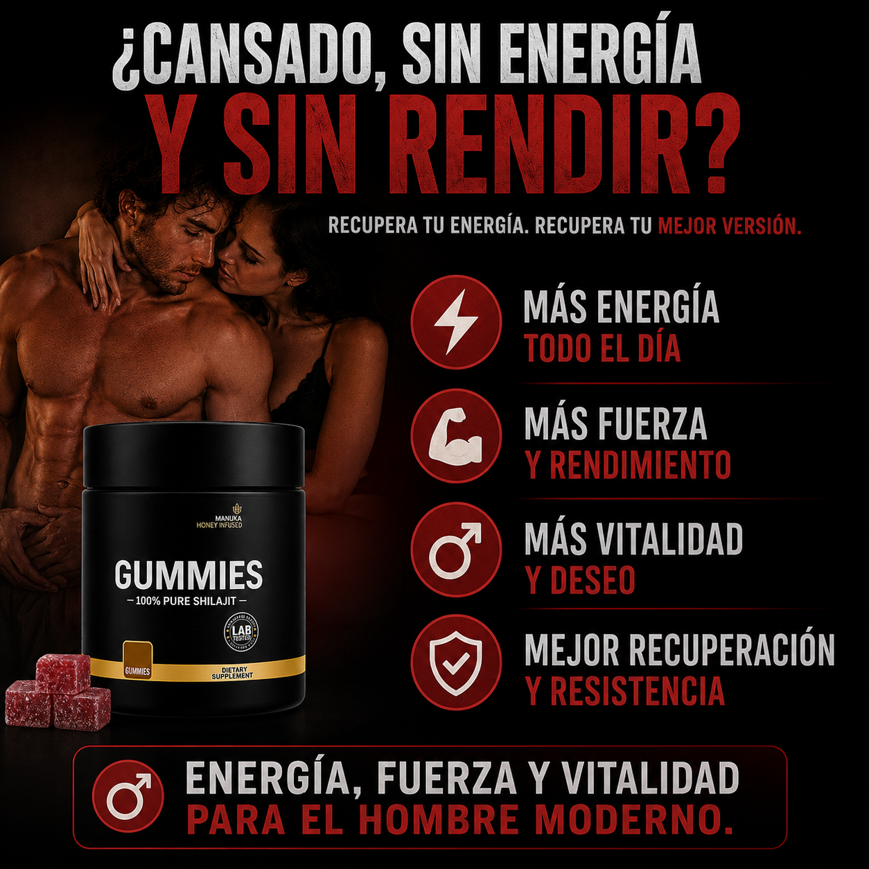 Deja de sentirte cansado y recupera tu confianza