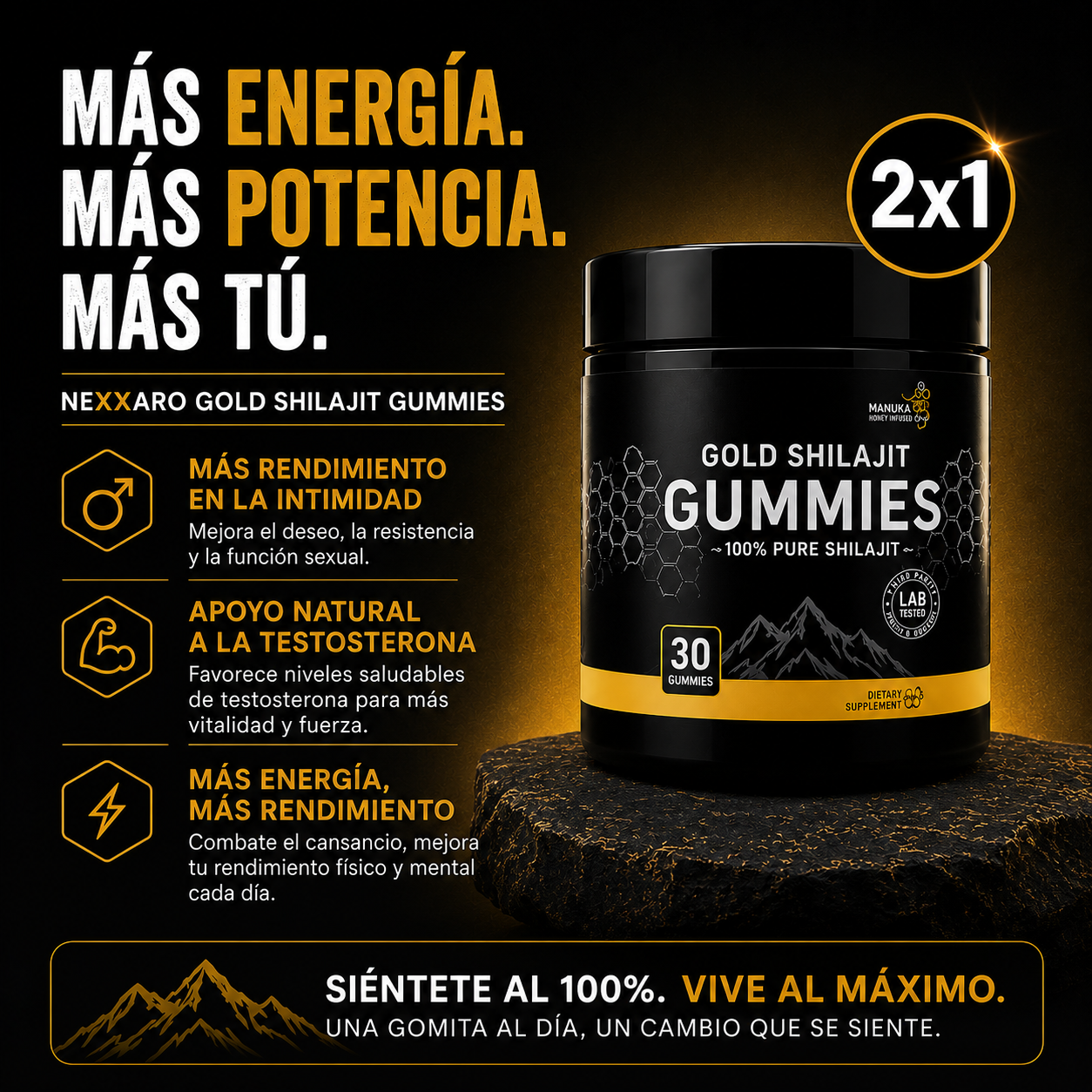 Potencia tu energía y vitalidad sexual